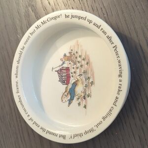 Wedgwood Beatrix Potter Peter Rabbit bowl